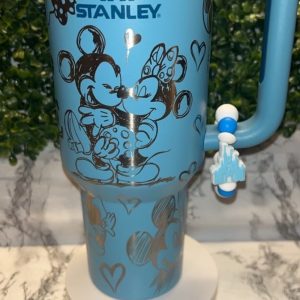 Mickey And Minnie Stanley Cup Mickey Stanley Cup Disneyland Tumbler Disney Birthday Gift Minnie Stanley Cup Unique revetee 5