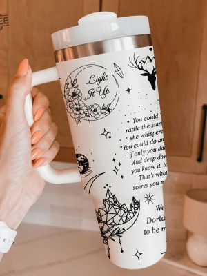 Velaris Starlight City Sjm Fantasy 40Oz Tumbler Velaris Tumbler Velaris City Of Star Light Stanley Cup Acotar Book Stanley Cup Unique revetee 3