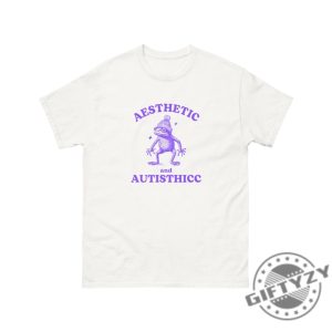 Aesthetic And Autisthicc Funny Autism Shirt Frog Tshirt Stupid Mental Health Cartoon Hoodie Silly Meme Sweatshirt Goofy Shirt giftyzy 5