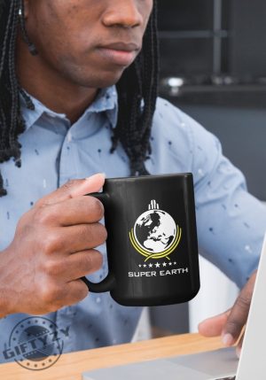 Helldivers 2 Super Earth Mug Cup Of Libertea Taste Of Democracy Birthday Gifts Gifts For Him Anniversary Gift Wedding Gift giftyzy 2