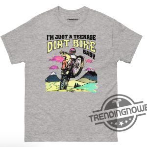 Im Just A Teenage Dirt Bike Baby Shirt trendingnowe 2