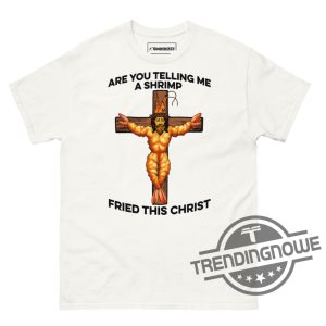 Are You Telling Me A Shrimp Fried This Christ Shirt trendingnowe 3