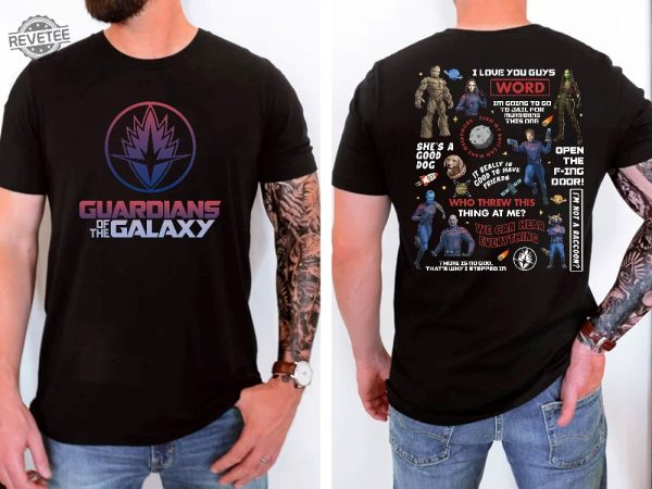 T Shirt Guardians Of The Galaxy Guardians Of The Galaxy 3 Guardians Of The Galaxy Shirts Marvel Shirt Superhero Shirt Star Lord Shirt Unique revetee 2