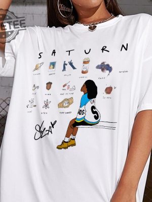 Sza Saturn Sweatshirt Sza Merch Shirt Lyrics Sza Saturn Sza Shirt Sza Shirt Merch Unique revetee 3