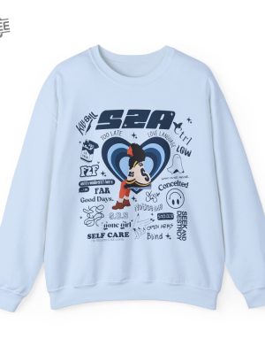 Sza Sweatshirt Sza Merch Shirt Lyrics Sza Saturn Sza Shirt Sza Shirt Merch Sza Merch Hoodie Sza Saturn Lyrics Sza Sos Tour Shirt Unique revetee 2