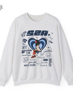 Sza Sweatshirt Sza Merch Shirt Lyrics Sza Saturn Sza Shirt Sza Shirt Merch Sza Merch Hoodie Sza Saturn Lyrics Sza Sos Tour Shirt Unique revetee 5