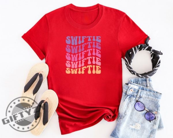 Swiftie Fan Tee Swiftie Shirt I Am A Swiftie Sweatshirt Taylor Girls Tshirt First Concert Outfits Retro Swiftie Hoodie Eras Tour Movie Shirt giftyzy 4