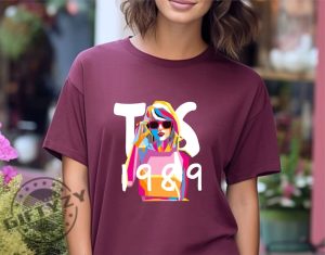 1989 Taylor Swift Shirt Taylor Swiftie Sweatshirt Taylor Swift 1989 Hoodie Eras Tour Merch Taylor Swift Tshirt Swiftie Gifts giftyzy 2