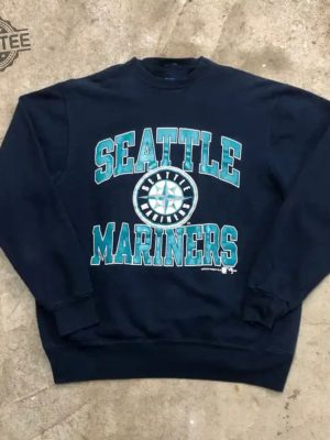 Vintage Seattle Mariner Crewneck Sweatshirt Mariners Sweatshirt Seattle Game Day Game Day Shirt Ncaa Sweatshirt Shirt revetee 2