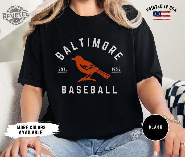 Vintage Baltimore Orioles Shirt Retro Baltimore Orioles Baseball Tshirt Baltimore Baseball Orioles Sweatshirt Orioles Hoodie Orioles Vintage Tee revetee 1