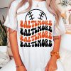Baltimore Baseball Shirt Baltimore Baseball Sweatshirt Vintage Baltimore Baseball Shirt Baltimore Baseball Fan Gift Baltimore Sweater revetee 1
