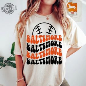Baltimore Baseball Shirt Baltimore Baseball Sweatshirt Vintage Baltimore Baseball Shirt Baltimore Baseball Fan Gift Baltimore Sweater revetee 3