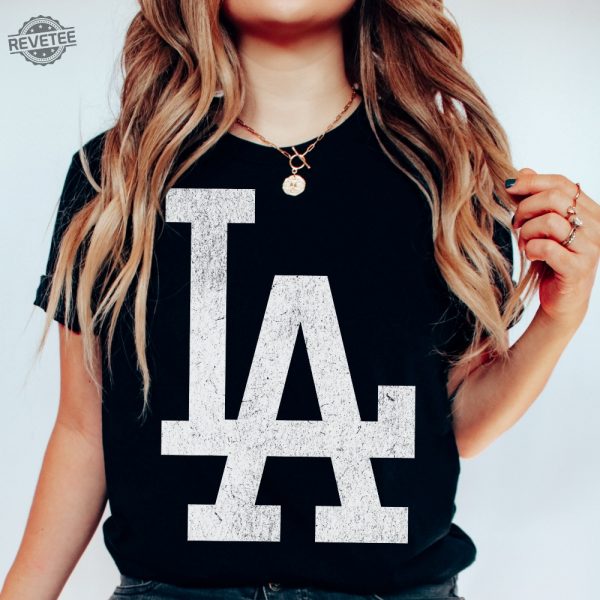 Dodgers Baseball Shirt Dodgers Sweatshirt Dodgers Shirt Los Angeles Shirt Los Angeles Baseball Shirt For Women revetee 1