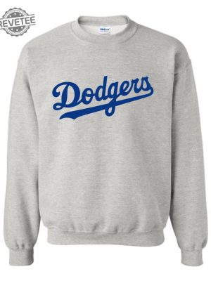 Los Angeles Dodgers Crewneck La Dodgers Crewneck Dodgers Baseball Crewneck Los Angeles Dodgers Sweatshirt Ladodgers Shirt revetee 2