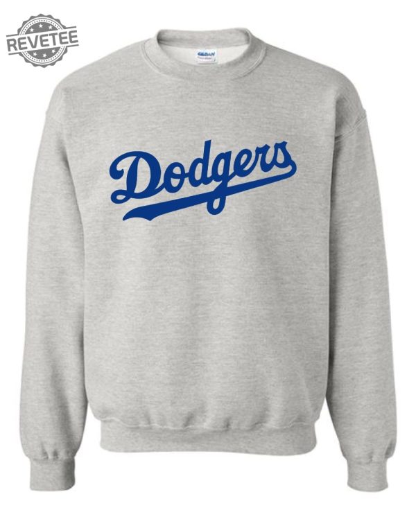 Los Angeles Dodgers Crewneck La Dodgers Crewneck Dodgers Baseball Crewneck Los Angeles Dodgers Sweatshirt Ladodgers Shirt revetee 2