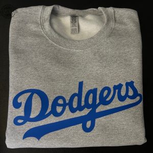 Los Angeles Dodgers Crewneck La Dodgers Crewneck Dodgers Baseball Crewneck Los Angeles Dodgers Sweatshirt Ladodgers Shirt revetee 3