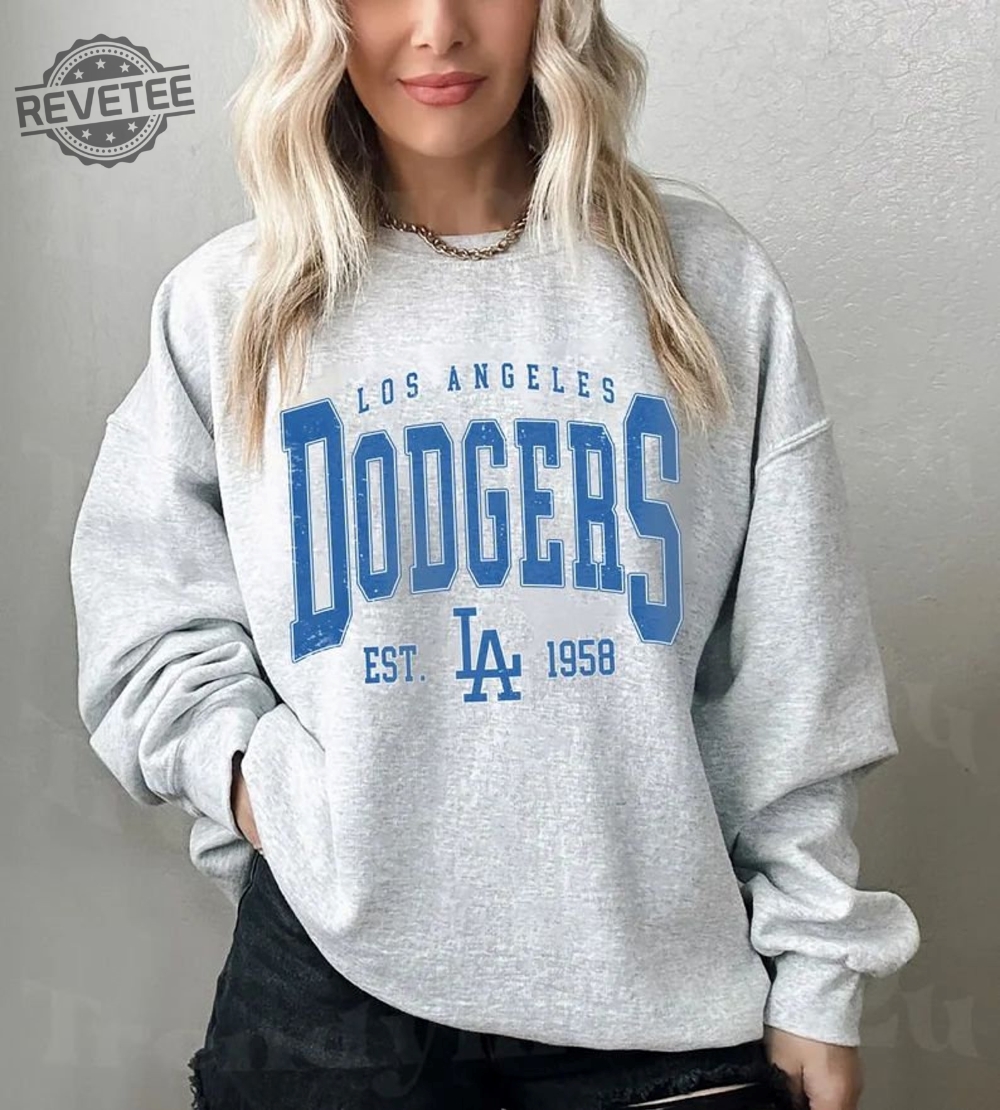 Los Angeles Dodgers Shirt Vintage La Dodgers Shirt Los Angeles Dodgers Sweatshirt Los Angeles Baseball Hoodie La Dodgers Shirt