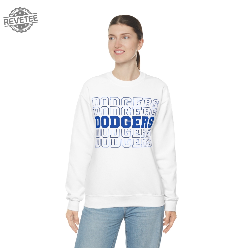 Dodgers Dodgers Dodgers Sweatshirt Dodgers Dodgers Dodgers Crewneck Sweatshirt Los Angeles Dodgers Sweatshirt Unique