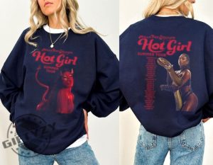 Vintage Megan Thee Stallion Shirt H0t Girl Summer 2024 Tour Sweatshirt Megan Rapper Concert Tshirt Megan Stallion Album Merch Shirt For Fan giftyzy 2