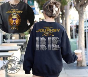 Journey Freedom Tour 2024 Shirt Journey With Toto 2024 Concert Sweatshirt Journey Band Fan Tshirt Journey Hoodie Journey Freedom Tour Gift giftyzy 4