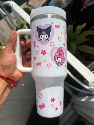 Hello Kitty 40Oz Stainless Tumbler Hello Kitty Stanley Cup Hello Kitty Stainless Steel Tumbler Hello Kitty 40Oz Stainless Steel Travel Tumbler revetee 6