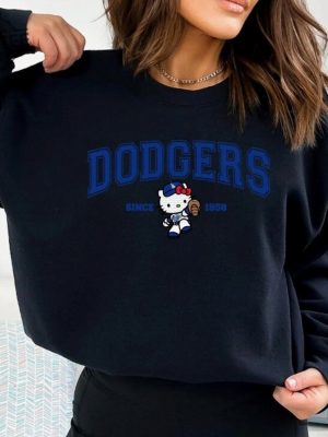 Hello Kitty Dodgers Shirt Hello Kitty Dodger Shirt Hello Kitty Shirt La Dodgers Hello Kitty Shirt La Dodgers Hello Kitty Sweatshirt Unique revetee 2