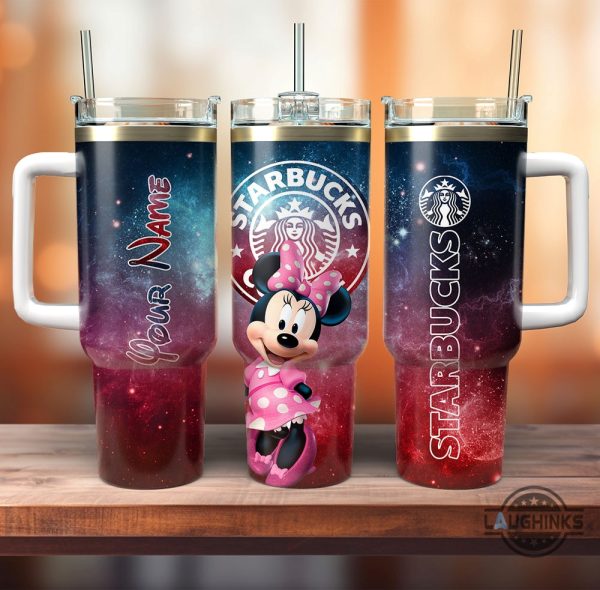 minnie mouse starbucks cup 2024 minnie mouse disneyland stainless steel tumbler with straw 40oz custom disney red minnie mouse stanley tumbler dupe laughinks 1