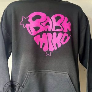 Baby Miko Tour 24 Merch Hoodie Mexico Concert Exclusive Heart Star Sweater Young Trap Kitty giftyzy 2