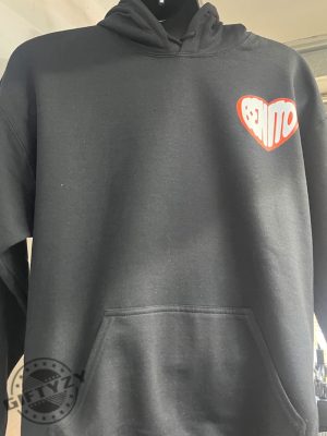 Benito Heart Los Angeles Exclusive Merch Hoodie Bad Most Wanted Bunny 2024 Sweater Mwt giftyzy 5