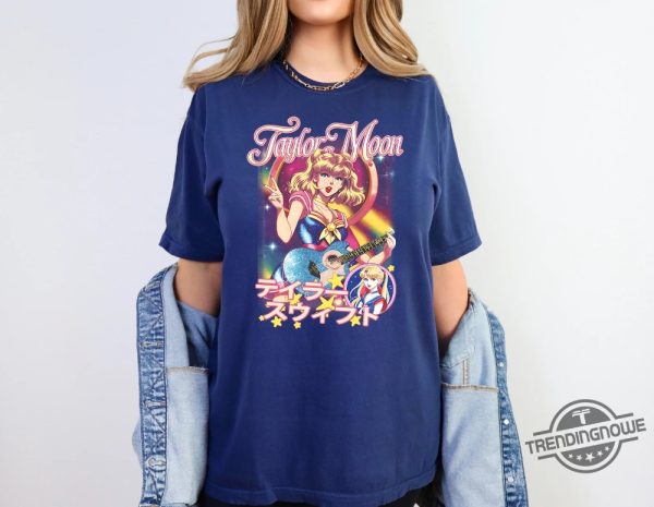 Retro Taylor Moon Shirt Anime Graphic Cartoon Shirt Swift Taylor Swift Shirt trendingnowe 2