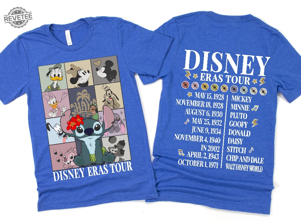 The Eras Tour Shirt Stitch Shirt Disney Eras Tour Shirt Disney Stitch Shirt Disney Stitch Sweatshirt Lilo And Stitch Shirt Unique