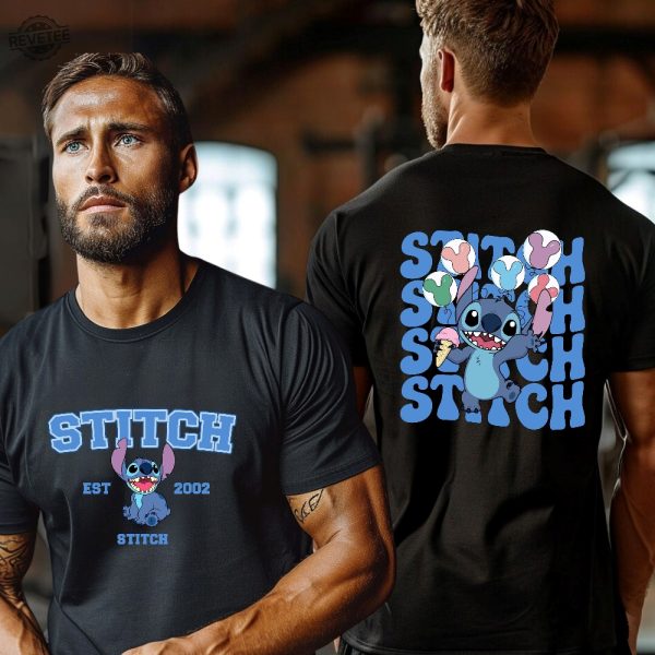 Disney Stitch Est 2002 Shirt Stitch T Shirt Cute Stitch Shirt Disney Shirt Stitch Snacks Shirt Stitch Snack Attack Unique revetee 1