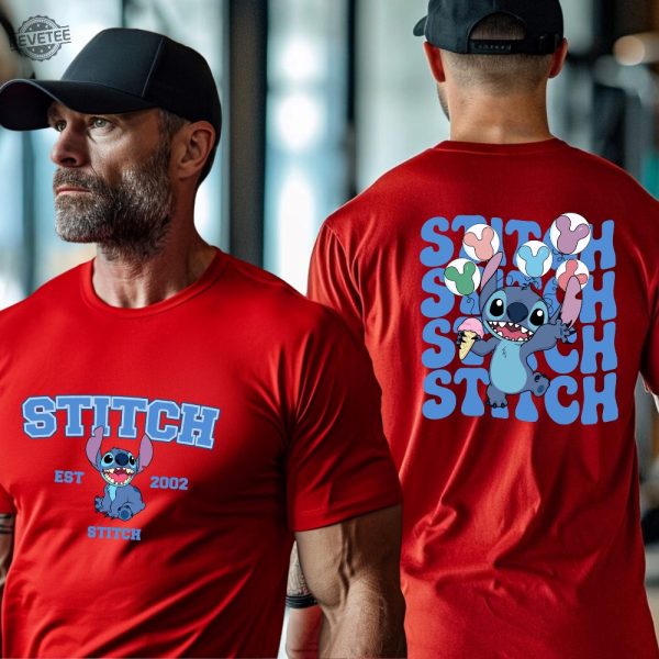 Disney Stitch Est 2002 Shirt Stitch T Shirt Cute Stitch Shirt Disney Shirt Stitch Snacks Shirt Stitch Snack Attack Unique revetee 4