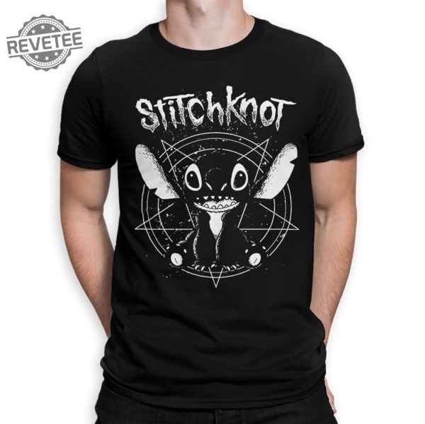 Stitchknot Funny Metal Shirt Stitchknot Shirt Lilo And Stitch Shirt Lilo And Stitch Merchandise Lilo And Stitch Gifts Unique revetee 3
