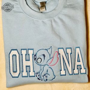 Ohana Stitch Shirt Ohana Stitch Embroidered Shirt Ohana Stitch Shirt Ohana Stitch Embroidered Sweatshirt Ohana Stitch Sweatshirt Unique revetee 2