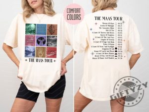 Sarah J. Maas Eras Tour Comfort Colors Shirt The Maas Tour Tshirt Acotar Hoodie Crescent City Sweatshirt Throne Of Glass Merch Sjm Fan Apparel giftyzy 3