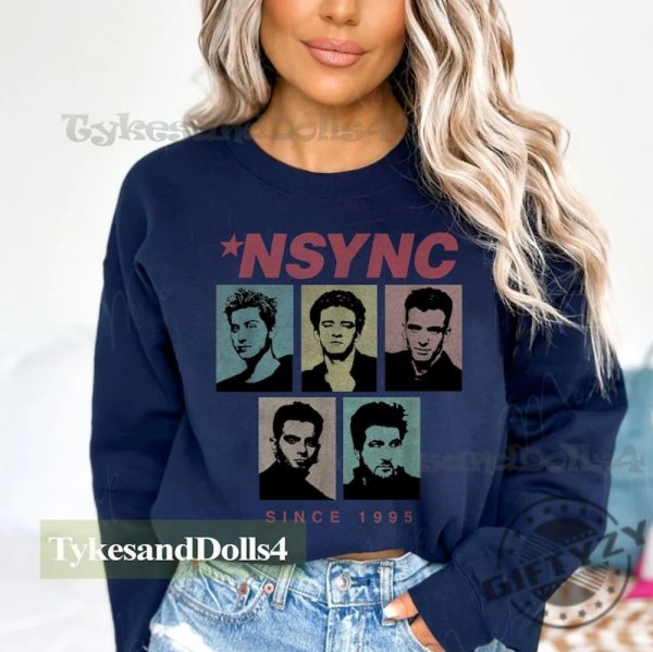 Vintage Nsync Shirt Nsync Hoodie 90S Boy Band Sweatshirt Nsync Eras Tshirt Unisex Shirt giftyzy 4
