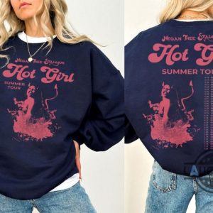 hot girl summer outfits megan thee stallion hot girl summer t shirt sweatshirt hoodie mens womens vintage rapper tour concert 2 sided graphic tee laughinks 4