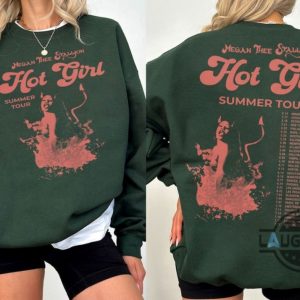 hot girl summer outfits megan thee stallion hot girl summer t shirt sweatshirt hoodie mens womens vintage rapper tour concert 2 sided graphic tee laughinks 5