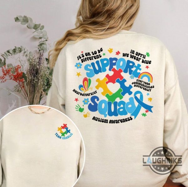 autism awareness month shirt sweatshirt hoodie mens womens autism acceptance shirts personalized family autism support squad tshirt autism mom gift laughinks 5