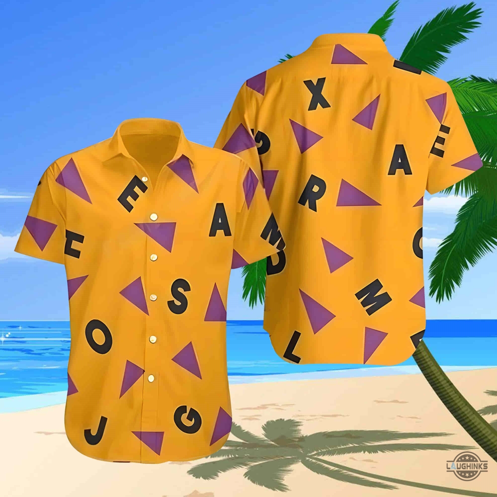 Master Roshi Hawaiian Shirt Master Roshi Alphabet Orange Shirt Master Roshi Aloha Summer Beach Shirts And Shorts Dragon Ball Button Up Shirt Dbz Funny Shirt
