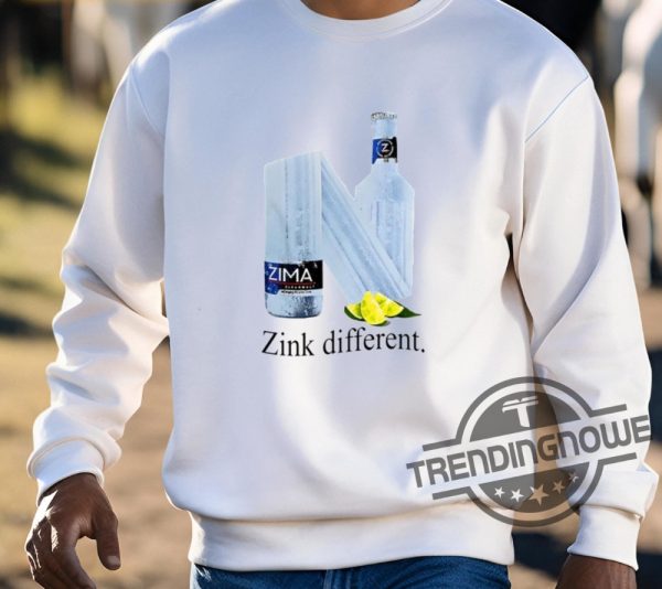 Clear Malt Zink Different Shirt trendingnowe 3