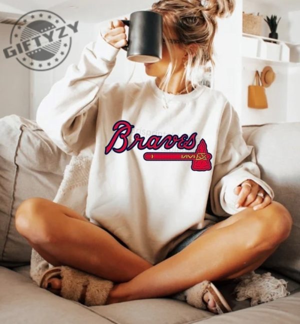 Atlanta Braves Baseball Sweatshirt Mbl Atlanta Hoodie Braves Tshirt Atlanta Shirt giftyzy 1