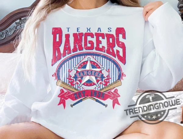 Texas Rangers Shirt Texas Baseball Sweatshirt Vintage Style Texas Baseball Crewneck Sweatshirt Texas Est 1835 Sweatshirt trendingnowe 1