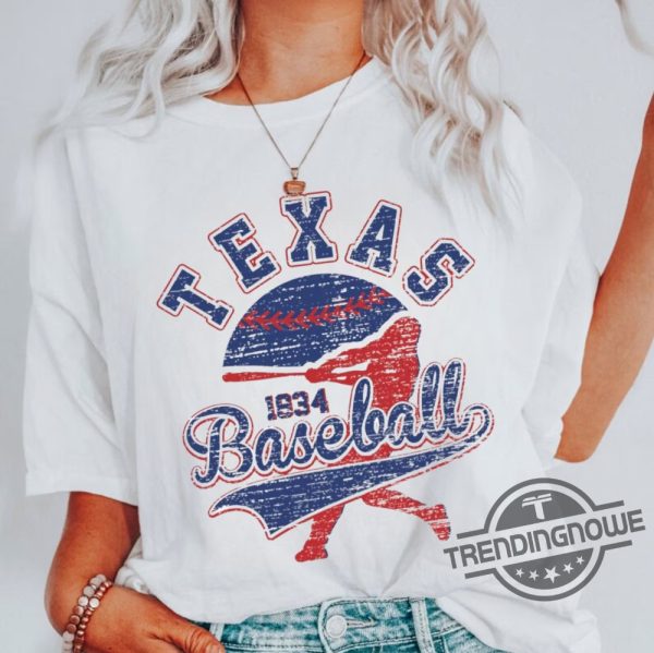 Texas Rangers Shirt V2 Texas Baseball Rangers Champion T Shirt Texas Shirt trendingnowe 1