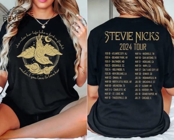 Vintage Stevie Nicks Shirt Stevie Nicks Tour Merch Fleetwood Mac Tour Shirt Fleetwood Mac Merch Fleetwood Mac Tshirt Fleetwood Mac Shirt revetee 1