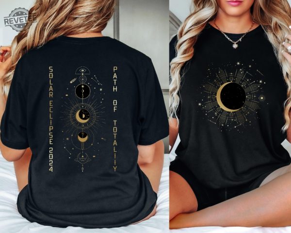 Lunar Eclipse Shirt Solar Eclipse 2024 Shirt 2024 Eclipse Shirt Total Solar Eclipse Shirt Ideas Solar Eclipse Merchandise Unique revetee 4