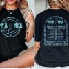 Mama Rock Tour Shirt Mom Life Concert Tee Rock And Roll Motherhood World Tour Music Lover Tee Tired As A Mother Funny Mothers Gift Unique revetee 1 1