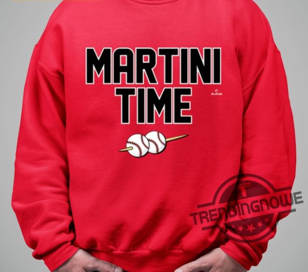 Martini Time Baseball Shirt trendingnowe 1