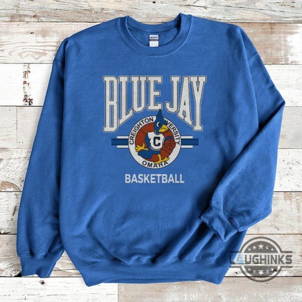 creighton blue jays shirts sweatshirts hoodies mens womens creighton bluejays basketball graphic tee ncaa creighton university omaha tshirt laughinks 4